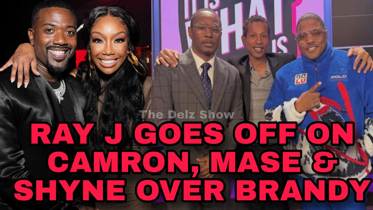 Ray J goes off dissing Camron, Mase and Shyne over this sister Brandy #hiphop