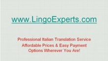 - Website Translation Service from English to Italian