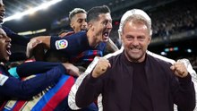 Hansi Flick analiza la victoria del Barcelona ante el Newcastle en Champions League y agradece el apoyo de la afición
