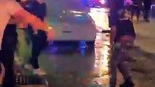 Wild video shows spring breakers knocked out cold in brawl