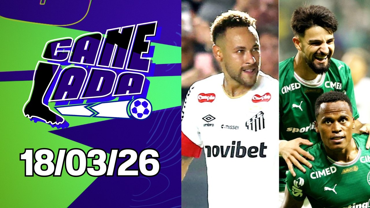 NEYMAR MARCA, MAS SANTOS PERDE PARA O INTER; PALMEIRAS VENCE E LIDERA; VIRADA DO VASCO! | CANELADA