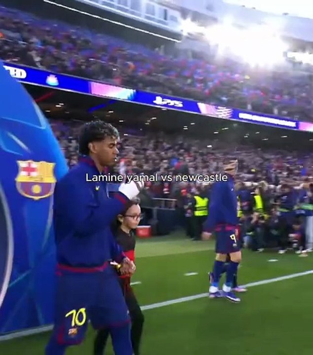 lamine yamal vs newcastle