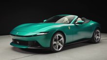 Ferrari Amalfi Spider Exterior Design in Verde Costiera