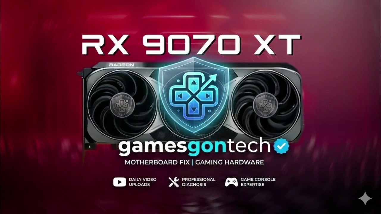 Ultimate AM5 7000 Series & RTX 9070 XT Fix 2026 | gamesgontech