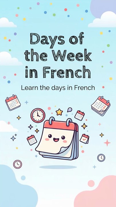 Days of the Week in French for Beginners | Step-by-Step Guide