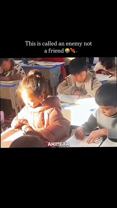 This is called an enemy not a friend🤣💕
