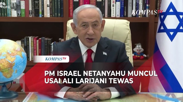 PM Israel Netanyahu Muncul usai Ali Larijani Tewas: Mereka Kelompok Kriminal Pengendali Iran