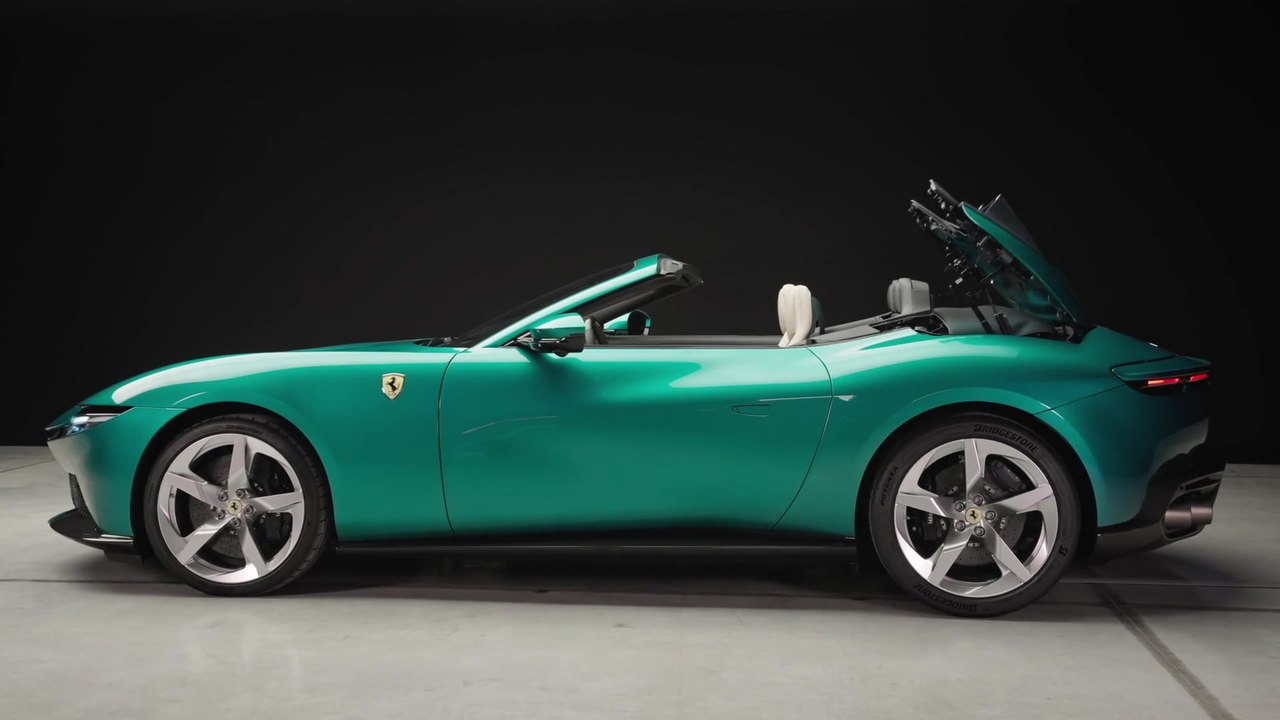 El Ferrari Amalfi Spider - Aerodinámica