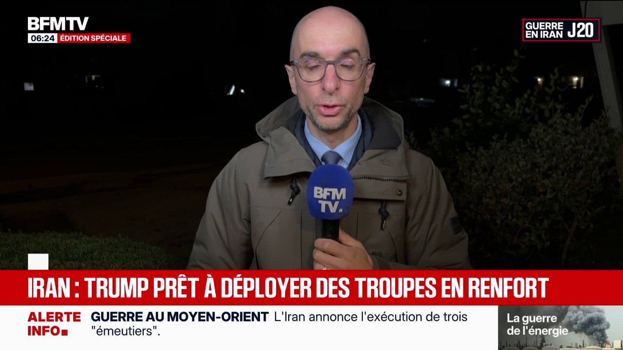 Guerre au Moyen-Orient: Donald Trump envisage "d'envoyer des milliers de soldats en Iran", selon Reuters