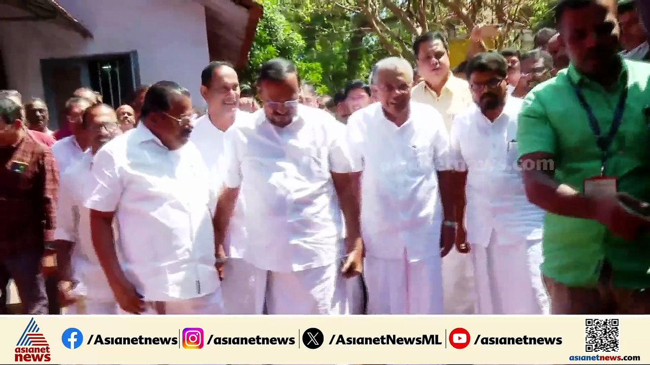 ധർമ്മടത്ത് നാമനിർദ്ദേശ പത്രിക സമർപ്പിച്ച് മുഖ്യമന്ത്രി പിണറായി വിജയൻ