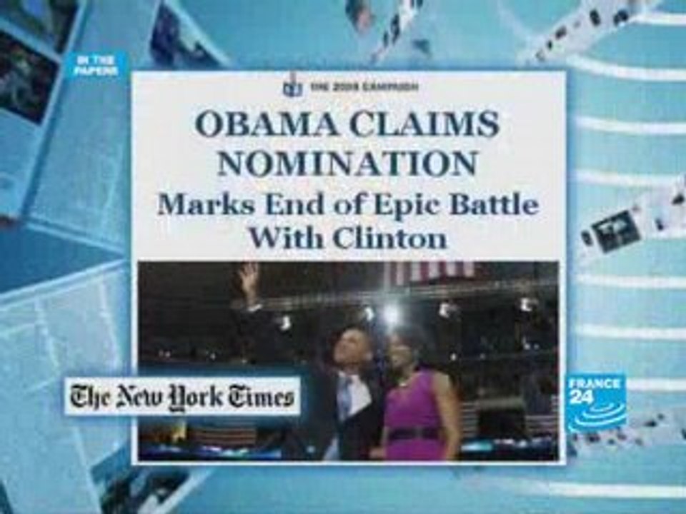 Obama to be Democratic candidate