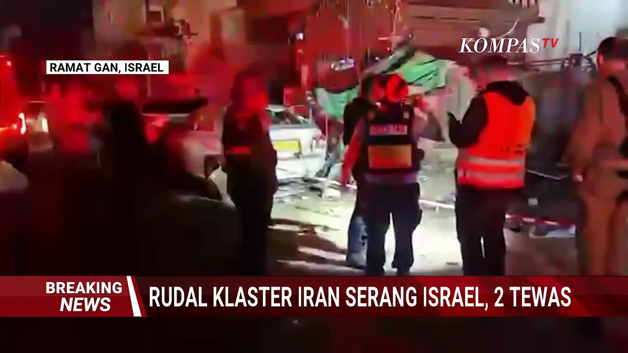 Rudal Klaster Iran Hujani Langit Israel hingga Netanyahu Sebut Ali Larijani Tewas