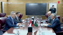 Dışişleri Bakanı Fidan, Pakistan Dışişleri Bakanı Muhammad Ishaq Dar ile görüştü
