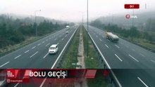 Bolu geçişinde bayram trafiği başladı