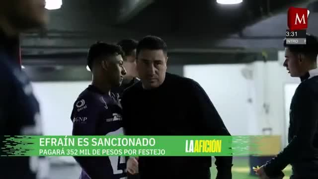 Efrain Juárez recibe fuerte sanción económica | Milenio Noticias La Afición, 18 de marzo de 2026