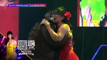 Robertita llora al cantarle a su mamá