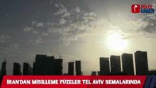 İRAN’DAN MİSİLLEME FÜZELER TEL AVİV SEMALARINDA