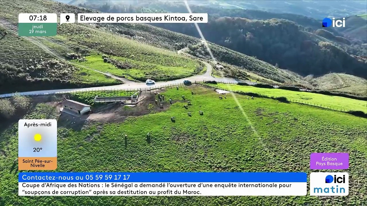 19/03/2026 - ici matin par ici Pays Basque en vidéo