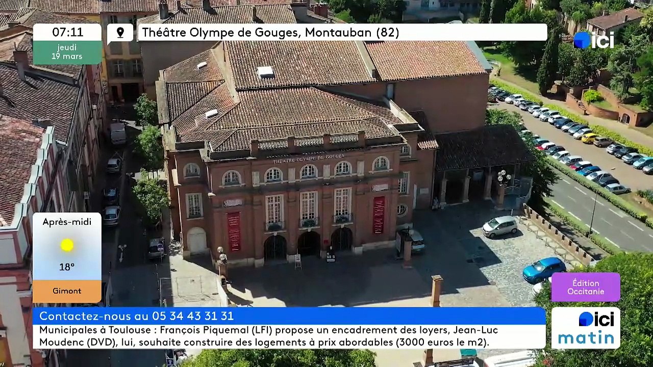 19/03/2026 - ici matin par ici Occitanie en vidéo