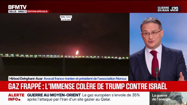 Guerre au Moyen-Orient: Les Gardiens de la Révolution, c'est une sorte de mafia , affirme Hirbod Dehghani-Azar, avocat et président de l'association Norouz