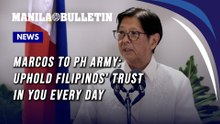 Marcos to PH Army: Uphold Filipinos' trust in you every day