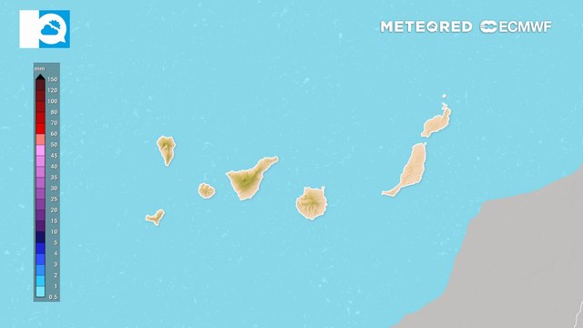 Therese dejará lluvias muy fuertes en Canarias