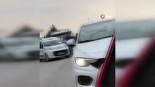 Trafikte yine yol verme kavgası: Trafik magandası yol kesip saldırdı!