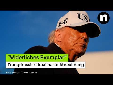 Donald Trump: Widerliches Exemplar – Trump-Aussetzer macht sprachlos
