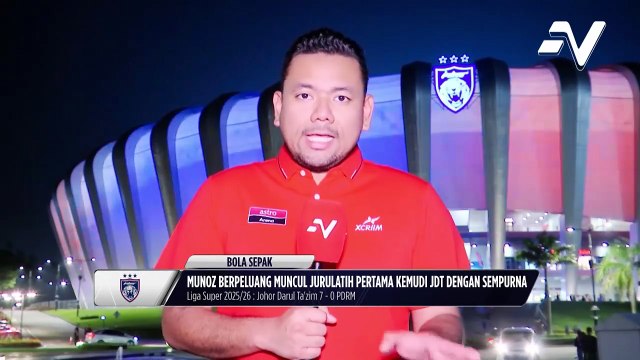Johor Darul Ta'zim pamer kehebatan belasah PDRM 7-0 di SSI