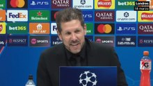 Simeone: "Intentaremos competir con el Barcelona que es el que mejor ataca en Europa"