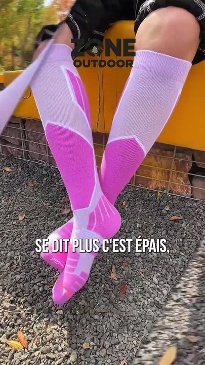 90% des skieurs font l'erreur de la chaussette épaisse... 🤦‍♂️