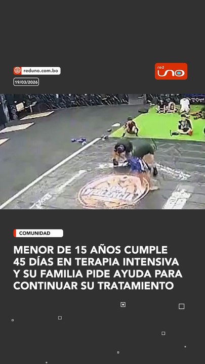 Un menor de 15 años permanece internado en terapia intensiva desde hace 45 días.