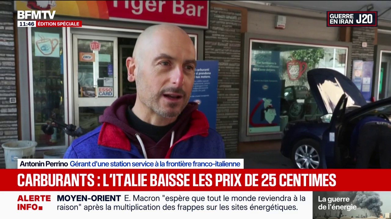 Carburants: l'Italie a annoncé une baisse des prix du carburant de 25 centimes par litre