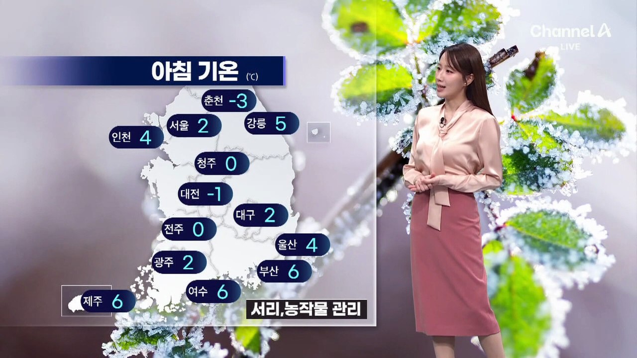 [날씨]춘분 맑고 따뜻, 서울 2/14도…서리·일교차 유의