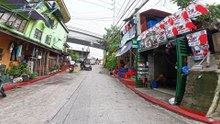 Ascending Area on A. Luna Street in San Juan City in the Philippines