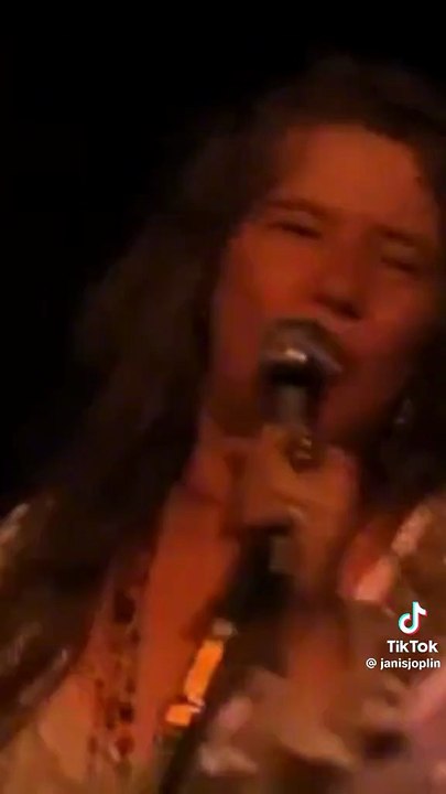 Janis Joplin in  ihrer Glanzzeit