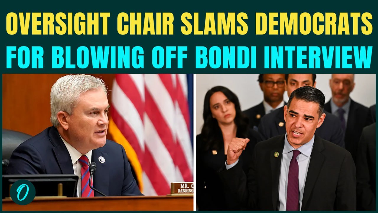 House Oversight Chair Comer BLASTS Democrats For Silence And WALKOUT During Pam Bondi Testimony