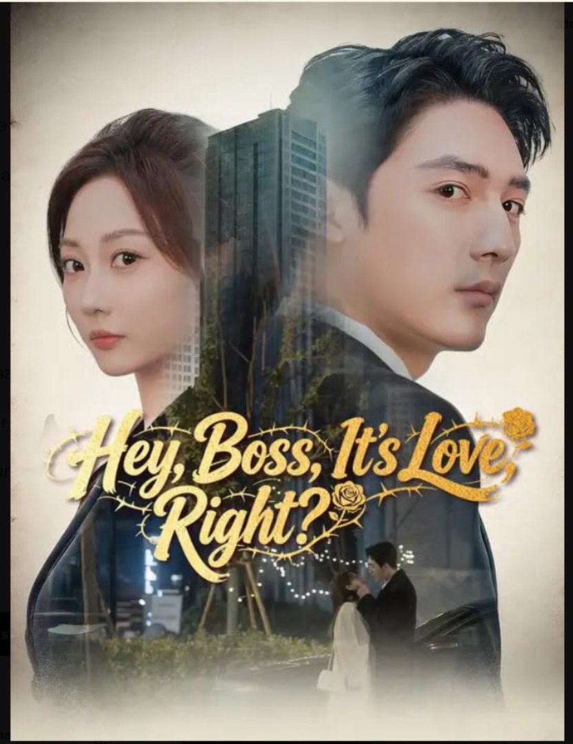 Hey Boss It's Love Right- Full Drama Movie English Sub