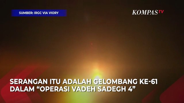 Balas Dendam Ali Larijani Terbunuh! Iran Tembak Rudal Klaster ke Tel Aviv Israel