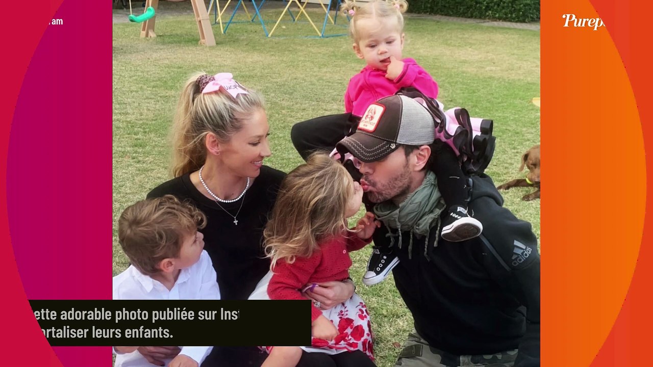 Enrique Iglesias et Anna Kournikova : Leurs quatre enfants réunis en pleine mer, photo de ce moment en famille