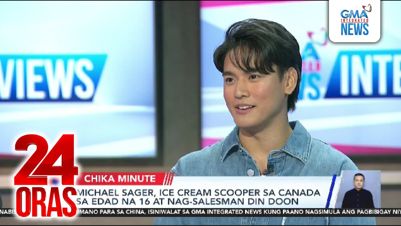 Michael Sager, ice cream scooper sa Canada sa edad na 16 at nag-salesman din doon | 24 Oras