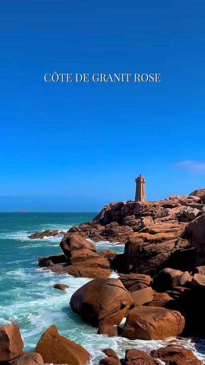 Une des meilleures promenades en Bretagne #bretagne #granitrose #plage #tourisme
