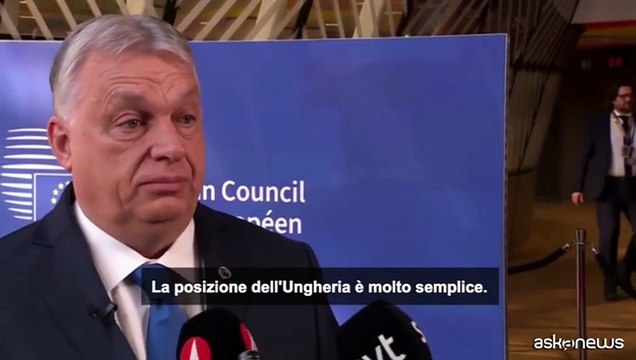 Orban conferma il veto sugli aiuti a Kiev: Prima il nostro petrolio