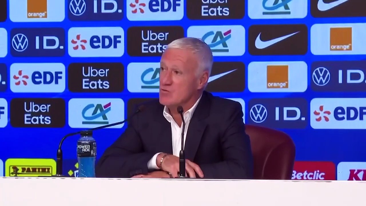 Deschamps sur Ayyoub Bouaddi : « Je n'ai pas échangé avec lui » - Foot - Bleus