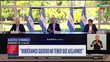 Alberto Fernández anuncia la extensión de la cuarentena