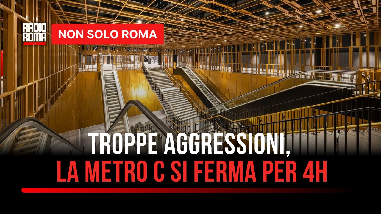 La Metro C si ferma per 4 ore, i sindacati: "Troppe aggressioni al personale, basta"