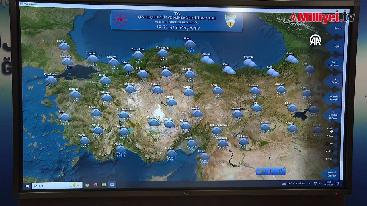 Meteoroloji ve AKOM'dan peş peşe uyarı! Yağış, fırtına ve soğuk aynı anda geliyor