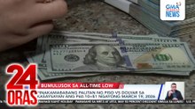 Peso falls to record-low P60.10 per USD | 24 Oras
