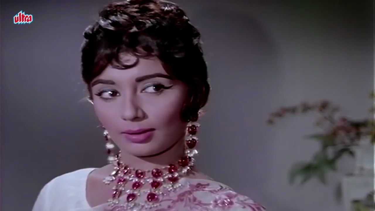 Aji Rooth Kar Ab Kahan Jaaiyega singer Lata Mangeshkar movie Arzoo [1965] Stars Sadhana, Rajendra Kumar, and Feroz Khan.