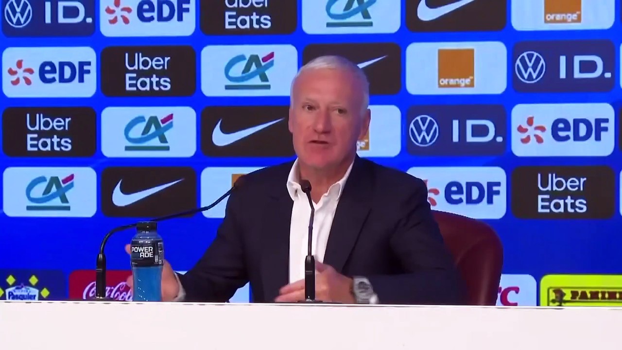 Didier Deschamps après avoir dévoilé la liste des Bleus : « Cette tournée ce n'est pas l'idéal » - Foot - Bleus
